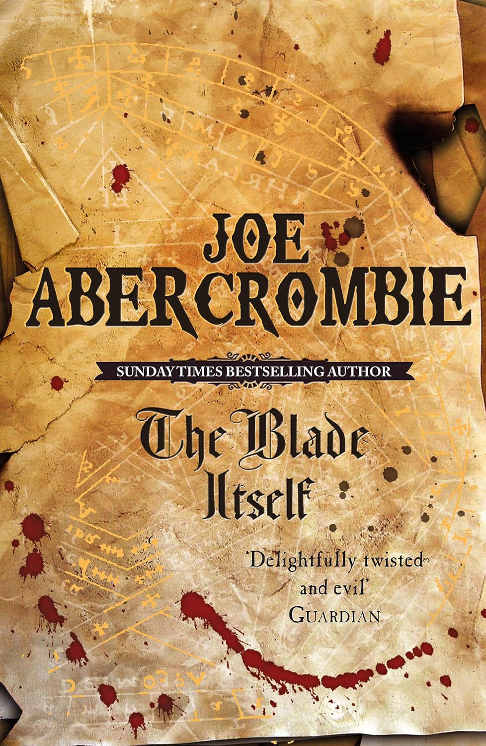 The Blade Itself (The First Law 1), by Joe Abercrombie (softback, english edition) - Book - The Dark Rose Emporium