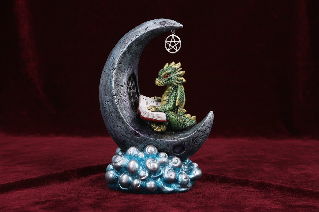 Moonbound Scholar - Decoration - The Dark Rose Emporium
