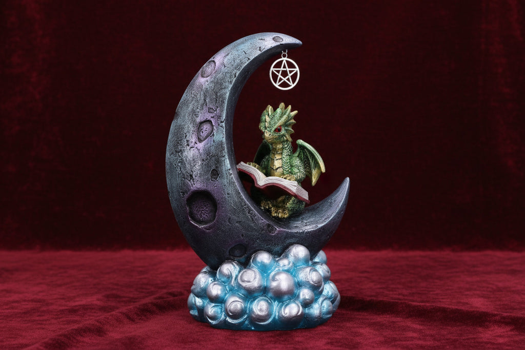 Moonbound Scholar - Decoration - The Dark Rose Emporium