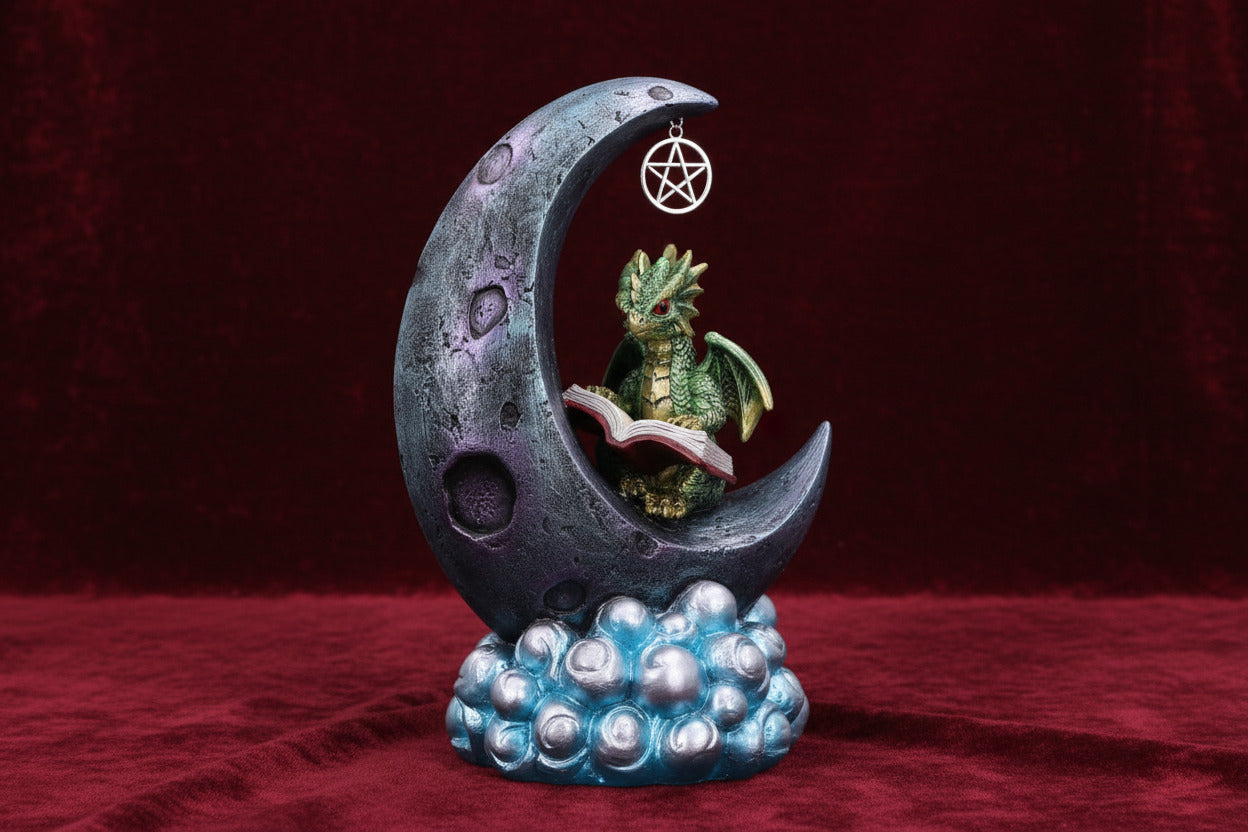 Moonbound Scholar - Decoration - The Dark Rose Emporium