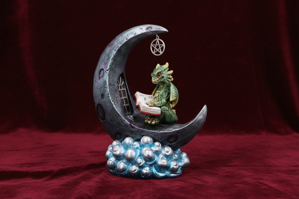 Moonbound Scholar - Decoration - The Dark Rose Emporium