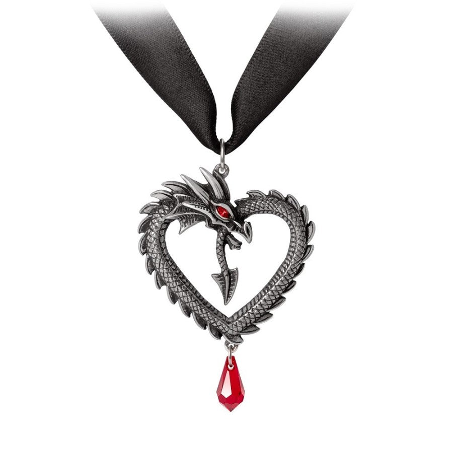 Vouivre Necklace - Necklace - The Dark Rose Emporium